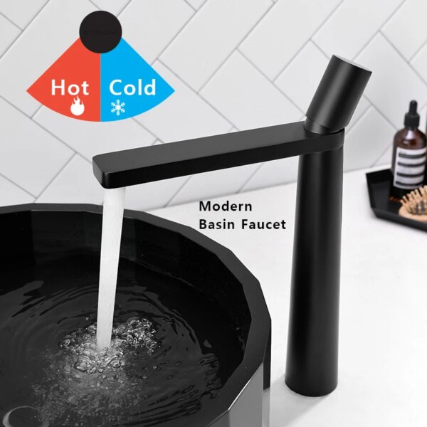 Black Bathroom Basin Faucet