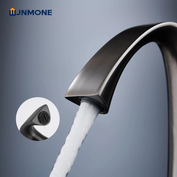 Modern New Design Bathroom Sink Faucet Single Lever Hole