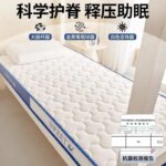 Natural Latex Memory Foam Mattress – Thick, Foldable & Soft