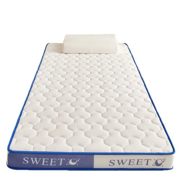 Natural Latex Memory Foam Mattress – Thick, Foldable & Soft