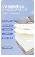 Natural Latex Memory Foam Mattress – Thick, Foldable & Soft