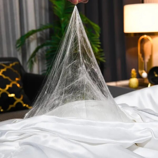 Natural 100% mulberry silk quilt Handmade
