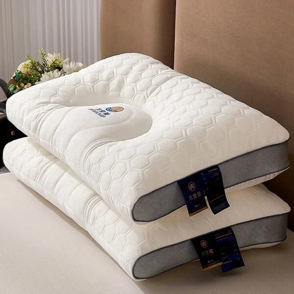 Space pillow 3D ergonomic neck pillow