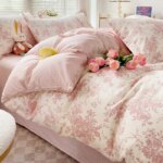 Pastel Fresh Floral Super Soft 100% Cotton Bedding Set