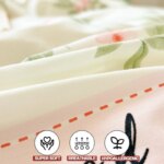 100% Cotton Duvet Cover Set: Bedding Set (1 Duvet Cover 2 Pillowcases), Soft, Wrinkle-Free | Hotel Luxury, Hidden Zipper Design