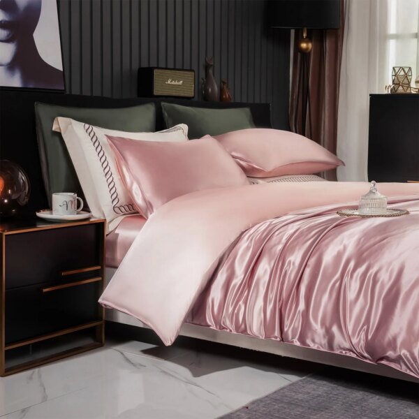 DISANGNI 22 Momme 6A Mulberry Silk Duvet Cover