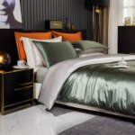 DISANGNI 22 Momme 6A Mulberry Silk Duvet Cover
