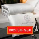 Monochrome Quilted Comforter 100% Silk
