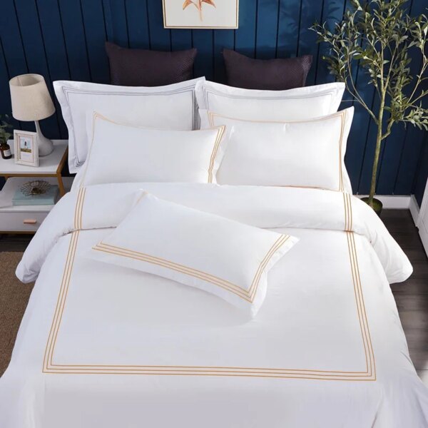 Luxury 100% Egypt Cotton 5 Stars Hotel Quilt Cover