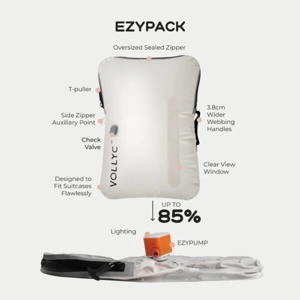 Travel Backpack 85% Compression