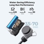 Flextial Portable Electric Shower Pump IPX7 Waterproof