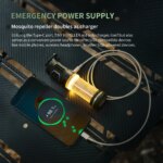 FLEXTAIL Mosquito Repeller with Camping Light and Rechargeable Battery
