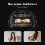 EMEET 4K Webcam Remote Control Telephoto 11X Zoom