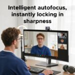 UGREEN 4K 1080P Auto Focus Webcam AI Noise Reduction Mic Face