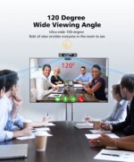 Spedal 4K Webcam Wide Angle Webcam With Microphone And Remote Control