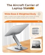 ORICO Foldable Laptop Stand Aluminum Alloy 360 Adjustable