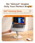 ORICO Foldable Laptop Stand Aluminum Alloy 360 Adjustable