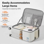 Mixi New PC Aluminum Frame Suitcase