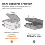 Mixi New PC Aluminum Frame Suitcase