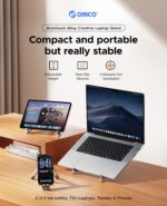 ORICO 3 in 1 Portable Laptop Aluminum Stand