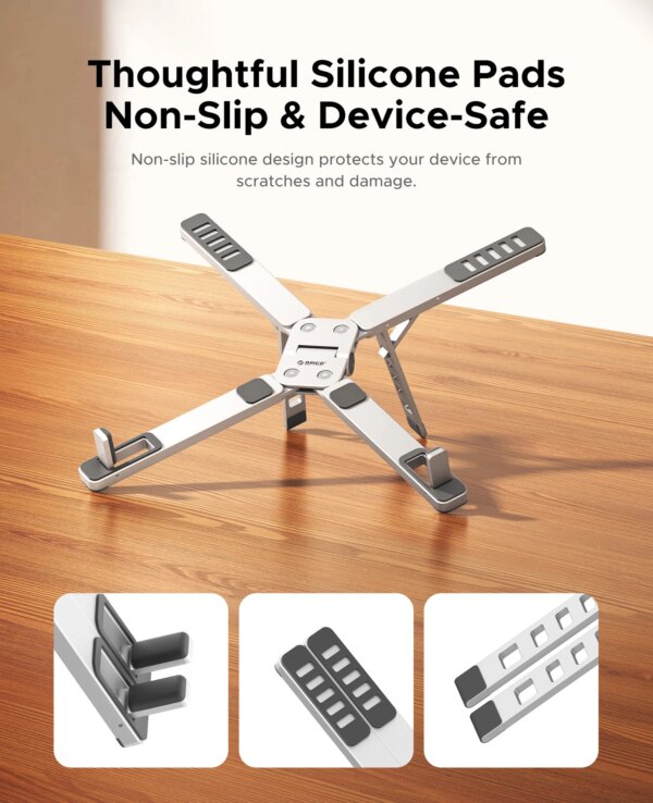 ORICO 3 in 1 Portable Laptop Aluminum Stand