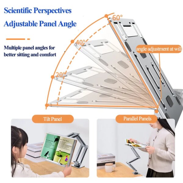 Laptop Stand Clamp Tablet Hightening Support Holder