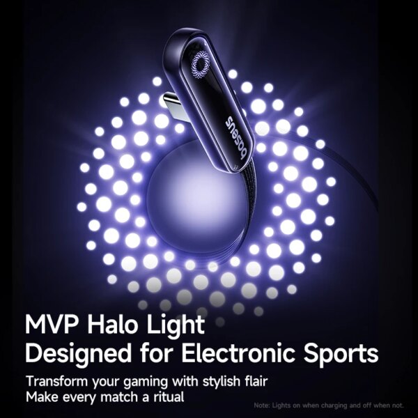 Baseus MVP3 Elbowed 100W USB C Cable