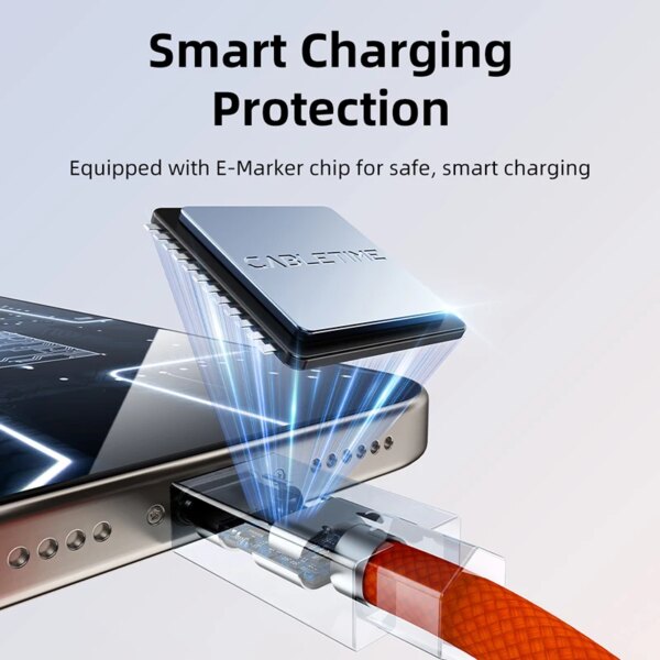 CABLETIME 40Gbps 8K 240W Magnetic Cable Fast Charging