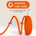 CABLETIME 40Gbps 8K 240W Magnetic Cable Fast Charging