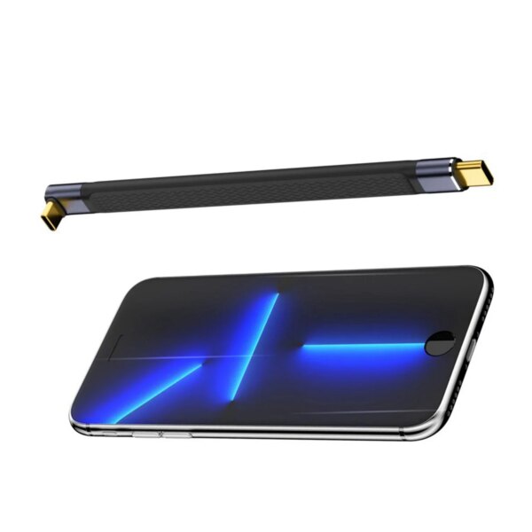 Elbow USB4 Gen3 40Gbps FPC Cable 240W
