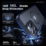 Magnetic Mobile Phone Case with Ring Stand