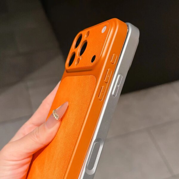 Vintage Oxhide Leather Texture Case For iPhone