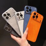 Vintage Oxhide Leather Texture Case For iPhone