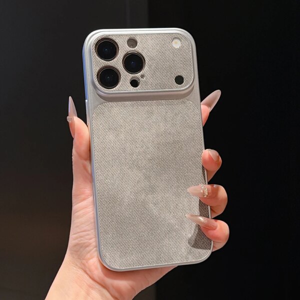Vintage Oxhide Leather Texture Case For iPhone