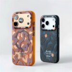 For MagSafe Geometric Graffiti Phone Case for iPhone
