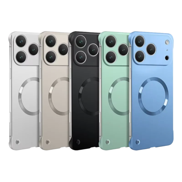 Ultra Thin PC Frameless Magnetic Cases For iPhone