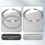 Ultra Thin PC Frameless Magnetic Cases For iPhone